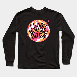 Disco Boogie (Pink) Long Sleeve T-Shirt